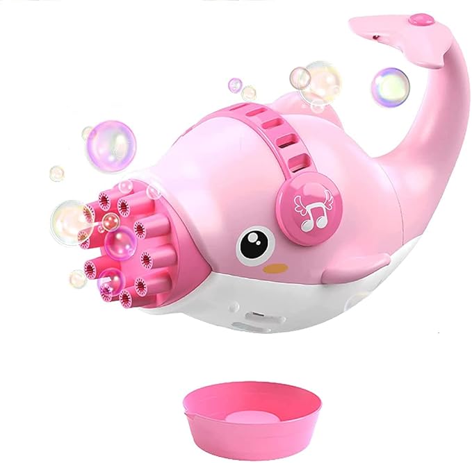 tourking 自动海豚泡泡机 泡泡机 电动泡泡机 适合男孩和女孩室内和